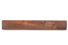 Messerleiste magnetisch aus Holz - französischer Nussbaum für 6 Messer